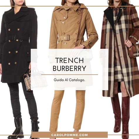 trench burberry donna 